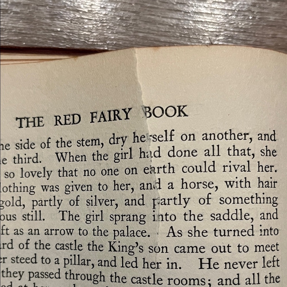 Vintage Red Fairy Book by Andrew Lang 1929 Crown Edition - Picture 6 of 13
